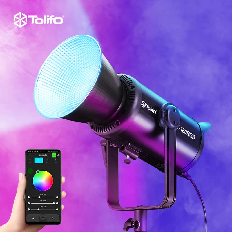 tolifo led 180 rgb Tolifo X-180RGB